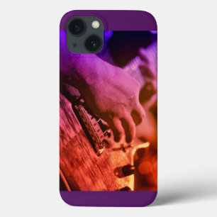 iPhone 13 Case Guitare pourpre