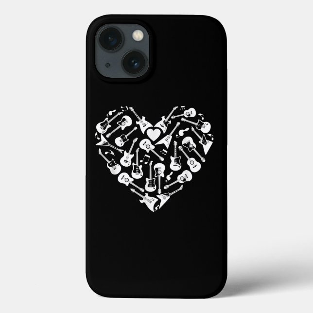 Coques Case-Mate iPhone Guitares Coeur Guitariste Valentines (Verso)