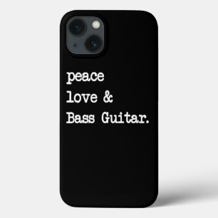 Case-Mate iPhone Case Guitaris, musicien guitare de Peace Love
