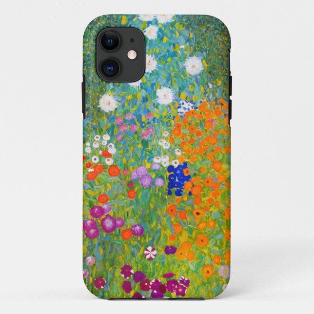 Coques Case-Mate iPhone Gustav Klimt Bauerngarten Flower Garden Art (Dos)