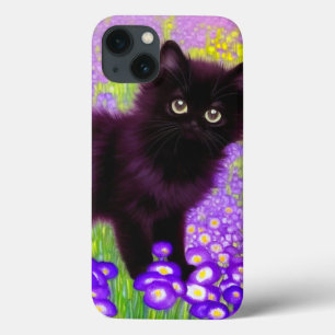 Case-Mate iPhone Case Gustav Klimt Black Kitten