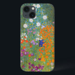 Case-Mate iPhone Case Gustav Klimt Fleur Jardin Cottage Nature<br><div class="desc">Un beau tableau de jardin - c'est un tableau classique de Gustav Klimt, appelé Cottage Garden, ou Bauergarten, 1907, qui est un gros plan d'un jardin fleuri, un tableau floral coloré.</div>