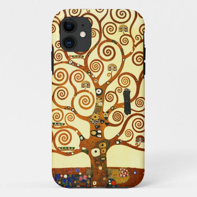 Coques Case-Mate iPhone Gustav Klimt L'Arbre de Vie Beaux-Arts (Dos)