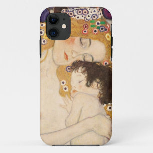 Coque iPhone 11 Gustav Klimt Mère Et Enfant