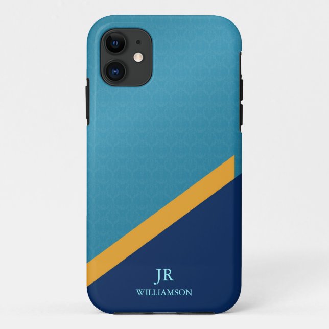 Coques Case-Mate iPhone Guy Damask iPhone4 Coque-Mate™ moderne (Dos)