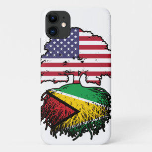 Case-Mate iPhone Case Guyane Guyane Américaine Etats-Unis Drapeau des ra