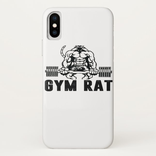 Coques Case-Mate iPhone Gym Rat (Dos)