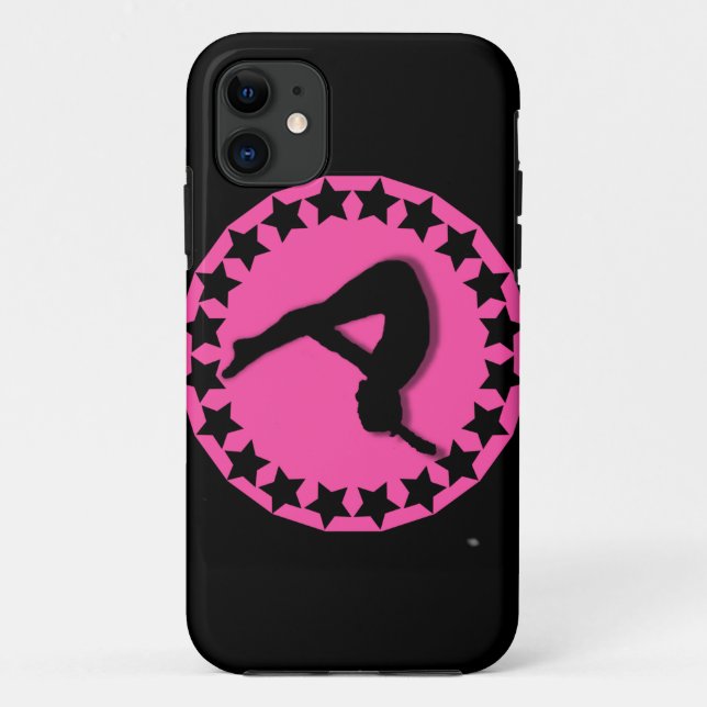 Coques Case-Mate iPhone Gymnaste dans le rose (Dos)