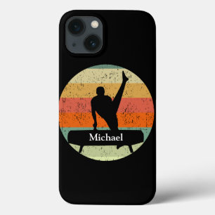 Case-Mate iPhone Case Gymnastique masculine Gymnaste masculin au coucher