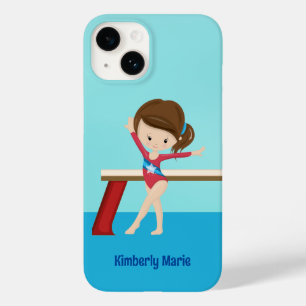 Coque Case-Mate iPhone Gymnastique mignonne fille Gymnaste personnalisée