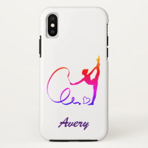 Case-Mate iPhone Case Gymnastique rythmique arc-en-ciel
