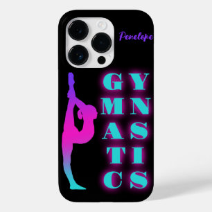 Coque Case-Mate iPhone Gymnastique violet rose turquoise Ombre Personnali
