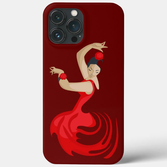 Coques Case-Mate iPhone Gypsy Flamenco Dancer (Verso)
