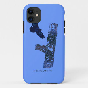 Coque Case-Mate iPhone Haida Eagle & Totem Pole Art autochtone