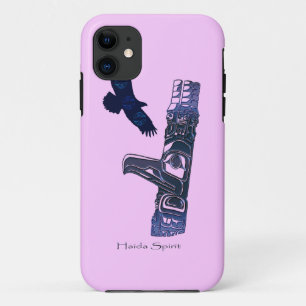 Coques Pour iPhone Haida Eagle & Totem Pole Art autochtone