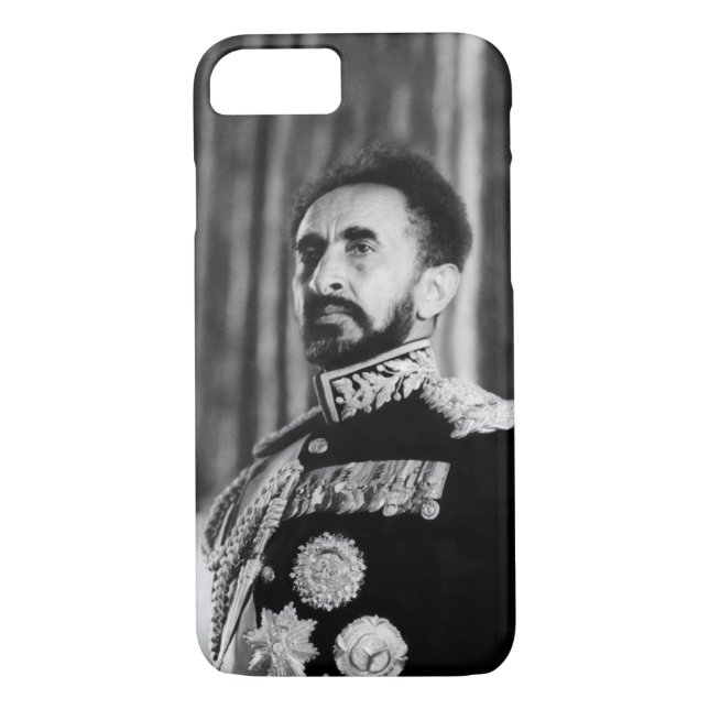 Coques Case-Mate iPhone Haile Selassie - Jah Rastafari (Dos)