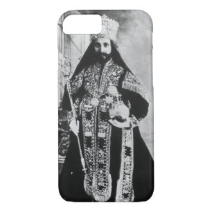 Coque iPhone 7 Haile Selassie - Rastafari - iPhone Case