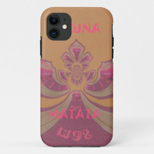 Coque iPhone 11 Hakuna Matata Joyeux Noël joli coeur design