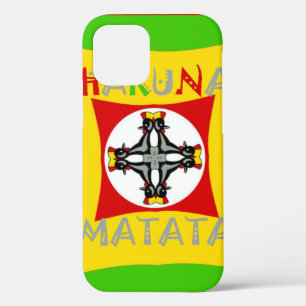 Coques Pour iPhone Hakuna Matata Rasta Color Red Golden Green