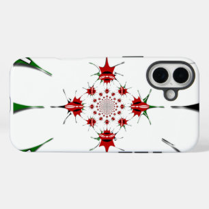 COQUE POUR iPhone 16 PLUS HAKUNA MATATA ROUGE VERT