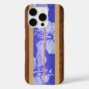 Coque iPhone 16 Pro Haleiwa Surfboard Hawaiian en violet
