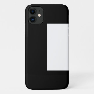 Case-Mate iPhone Case half white half black, half black half white