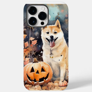 Coque Case-Mate iPhone Halloween Akita Avec Peur Citrouille