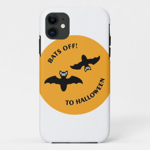 Coque Case-Mate iPhone Halloween Bats Orange