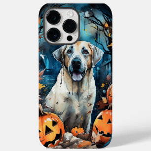 Coque Case-Mate iPhone Halloween Berger d'Anatolie avec citrouilles effra