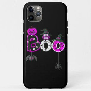 Case-Mate iPhone Case Halloween Boo Owl Avec Sorcière Casquette Araignée