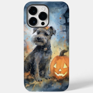 Coque Case-Mate iPhone Halloween Chesapeake Bay Terrier Avec Citrouilles