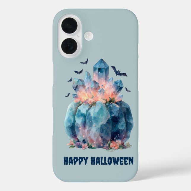 Coques Case-Mate iPhone Halloween Citrouille de cristal (Verso)