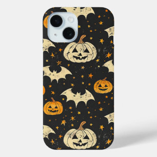 Coque Case-Mate iPhone Halloween Citrouille et chauves-souris Motif autom