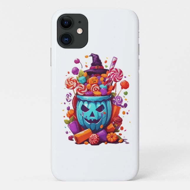 Coques Case-Mate iPhone Halloween drôle (Dos)