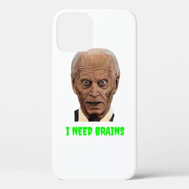Coques Case-Mate iPhone Halloween drôle Joe Biden Zombie J'ai besoin de ce (Verso)