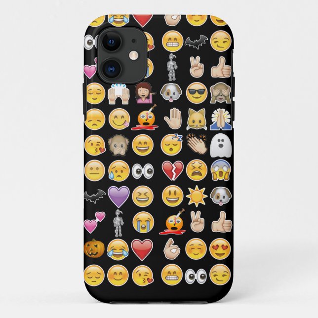 Coques Case-Mate iPhone halloween emoji (Dos)
