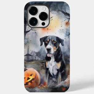 Coque Case-Mate iPhone Halloween Grand Suisse avec citrouilles effrayante