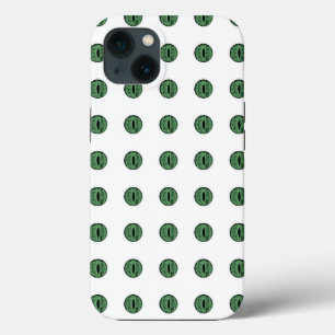 Case-Mate iPhone Case Halloween Green Polka Dot Eyes