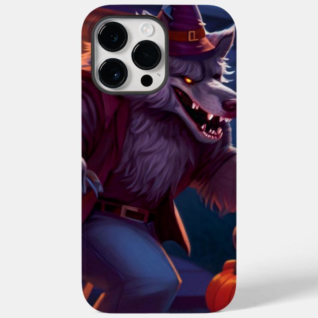 Coques Case-Mate iPhone Halloween/loup-garou/automne/automne (Verso)