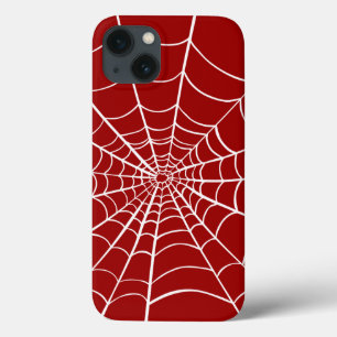 Etui iPhone Case-Mate Halloween Red White Spider Web