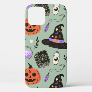 Case-Mate iPhone Case Halloween sans couture motif avec casquette sorciè