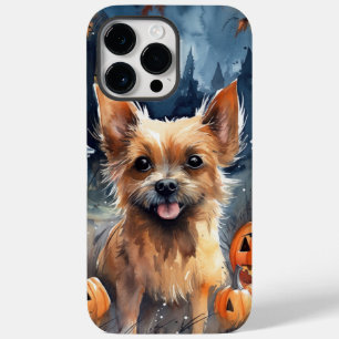 Coque Case-Mate iPhone Halloween Terrier Australien Avec Peur Citrouille