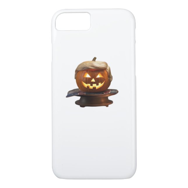 Coques Case-Mate iPhone Halloween, Trumpkin Citrouille, Rendre Halloween g (Dos)