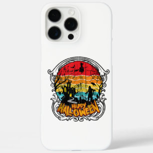 Coque iPhone 16 Pro Max Halloween Vintage rétro - Halloween Vintage