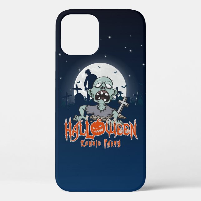 Coques Case-Mate iPhone Halloween Zombie Party |  (Verso)