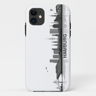 Coque iPhone 11 Hamburg skyline iPhone 5 sleeve/case