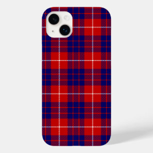 Coque Case-Mate iPhone Hamilton tartan rouge bleu violet plaid