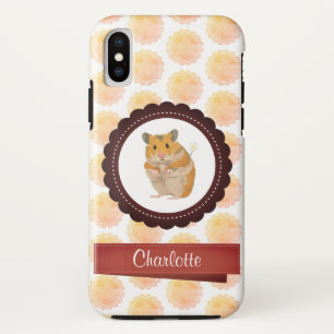 Etui iPhone Case-Mate Hamster de filles rouges et roses