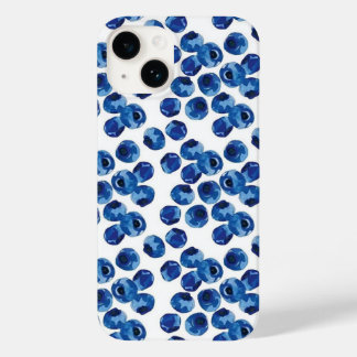 Coque Case-Mate iPhone Hand Drawn Blue Berry Fruit Case