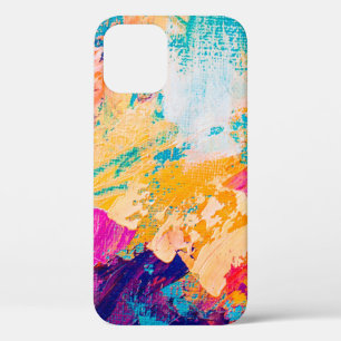 Case-Mate iPhone Case Hand drawn oil painting. Abstract art background.